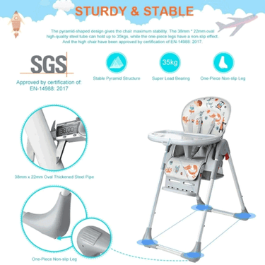 Shenma 4 In 1 Portable Baby High Chair